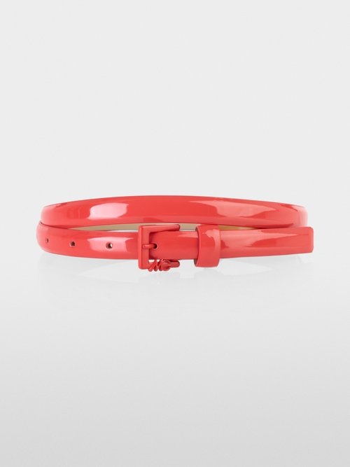 Patent leather hip belt
