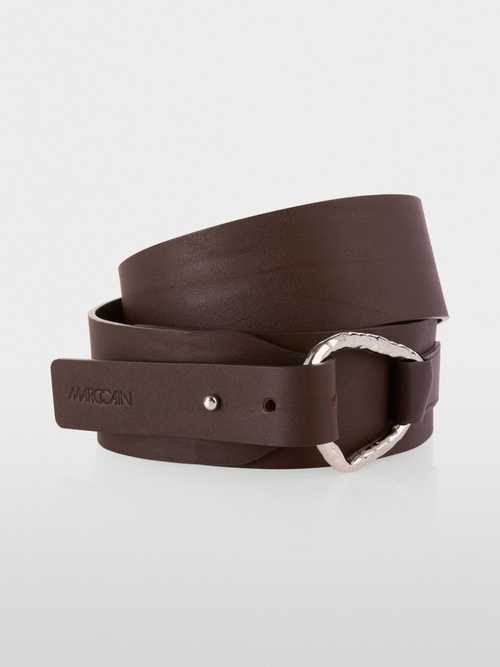 Leather waist belt