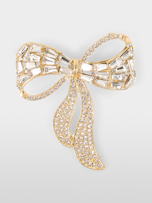Magnificent bow brooch
