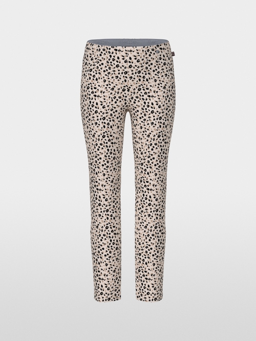 SOFIA trousers with leopard print
