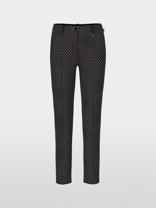 SYDNEY printed scuba trousers