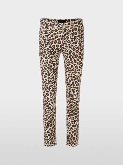 SILEA Rethink Together leo print jeans