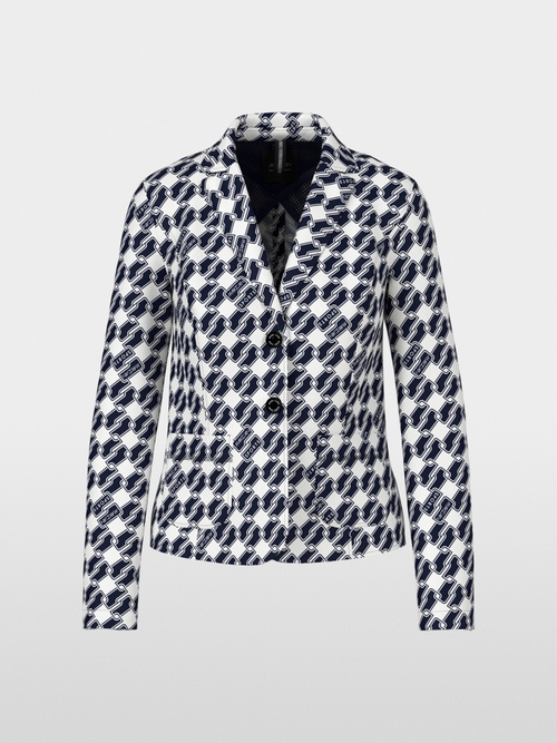 Printed blazer