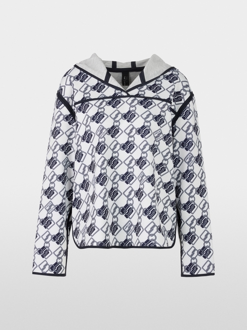 Reversible Sweatshirt in cube design