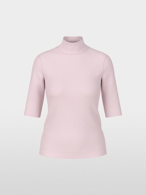 Basic shirt in stretch cotton