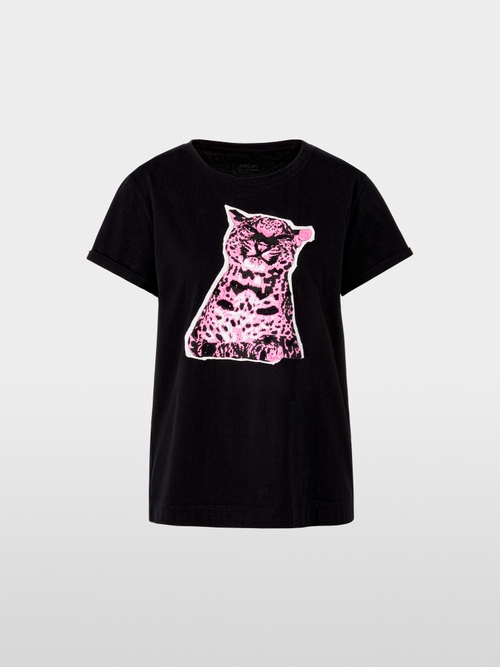 Cotton T-shirt with print