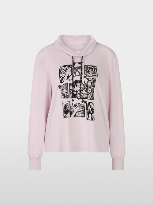 Blouse shirt with print