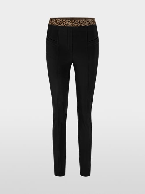 Pantalon slim SOFIA avec taille élastiquée