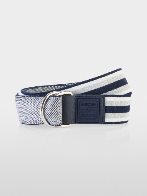 Narrow striped design hip belt