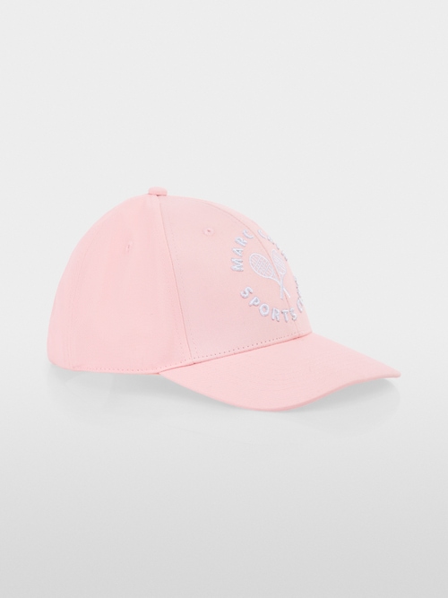 Tennis cap with logo