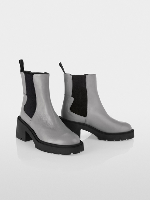 Leather Chelsea boots