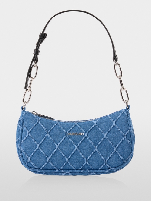 Schoudertas van denim