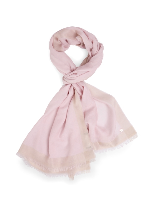 Marc Cain Women's Red Scarf With Fringed Edge, 8 (N1)