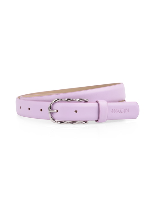 Marc Cain Women's Violet Narrow Leather Belt, 18 (N6)