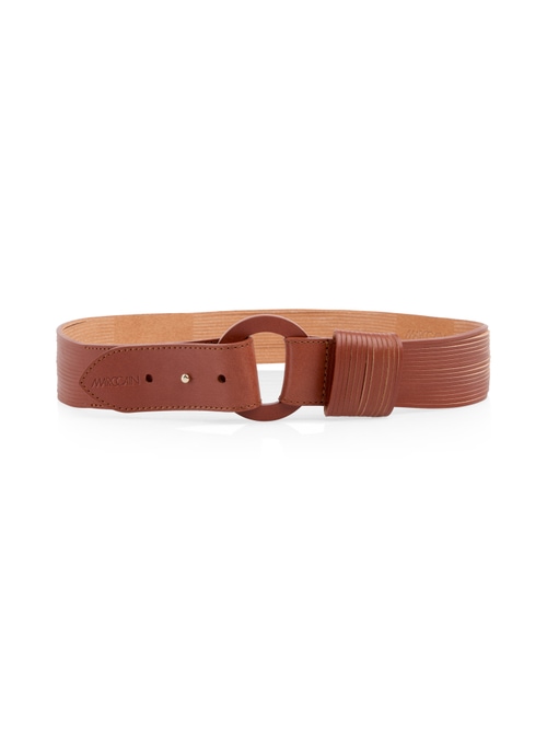 Marc Cain Women's Brown Stylish Waist Belt, 18 (N6)