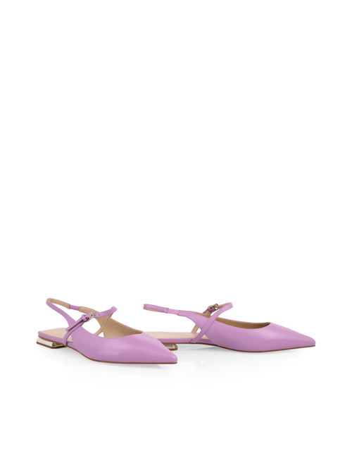 Marc Cain Women's Violet Slingback Leather Ballerinas, 8 (G6)