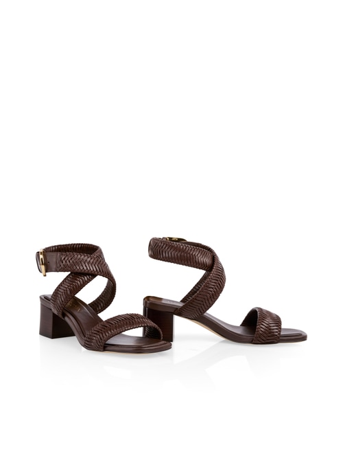 Marc Cain Women's Brown Handmade Sandals, 7 (G5)