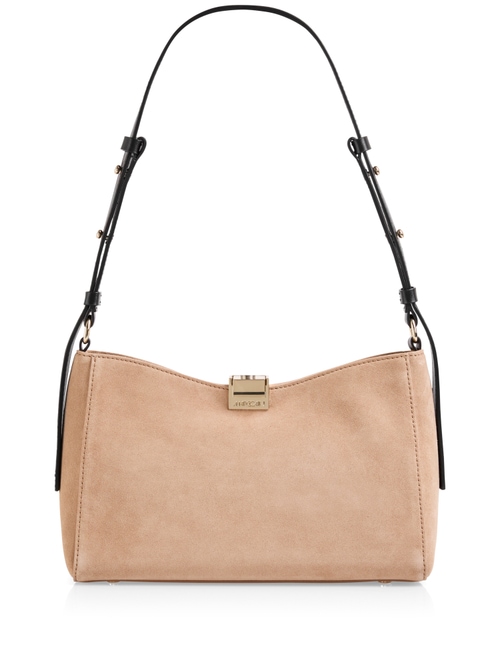 Marc Cain Women's Brown Calf Suede Shoulder Bag, 8 (N1)