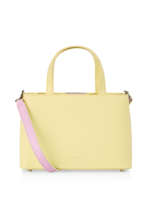 Marc Cain Women's Yellow Stylish Leather Handbag, 8 (N1)