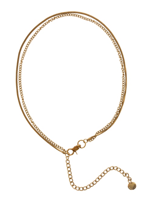 Marc Cain Women's Yellow Chain Waistbelt, 14 (N4)