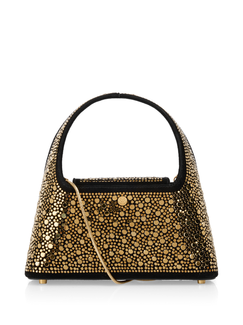 Marc Cain Women's Black Exclusive Mini Bag With Studs, 8 (N1)