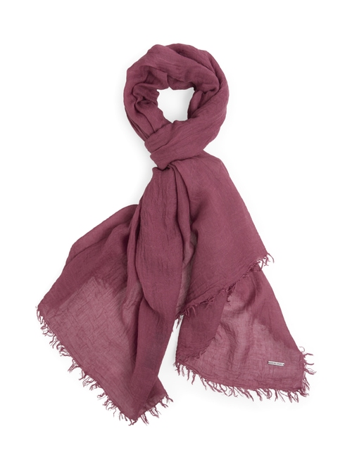 Marc Cain Women's Red Scarf With Crinkle Effect, 8 (N1)