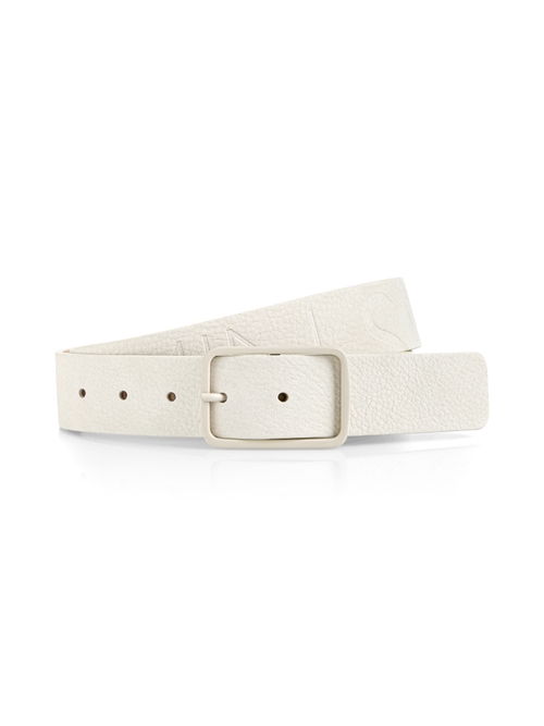 Marc Cain Women's White Leather Hip Belt, 10 (N2)