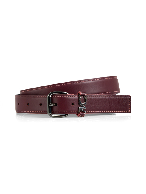 Marc Cain Women's Red Classic Leather Belt, 18 (N6)