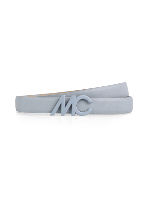 Marc Cain Women's Blue Reversible Leather Belt, 10 (N2)
