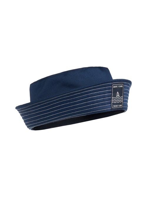Marc Cain Women's Blue Maritime Hat, 12 (N3)