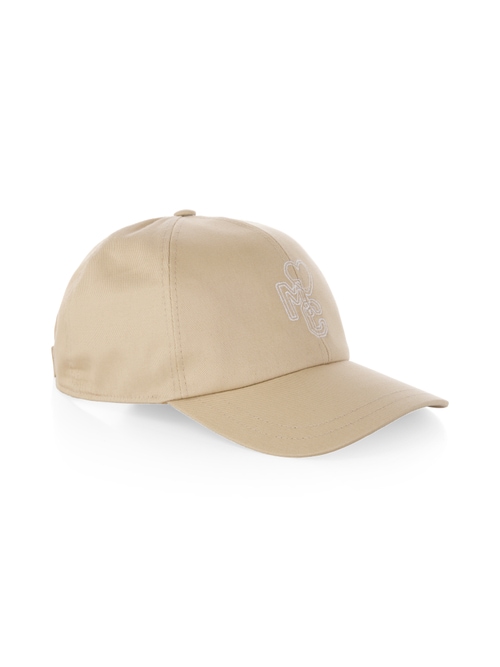 Marc Cain Women's Brown Cotton Cap With Embroidery, 12 (N3)