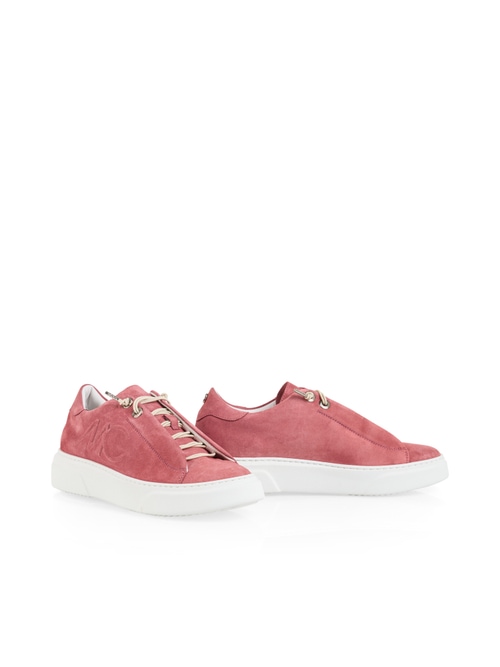 Marc Cain Women's Red Suede Trainers, 6 (G4)
