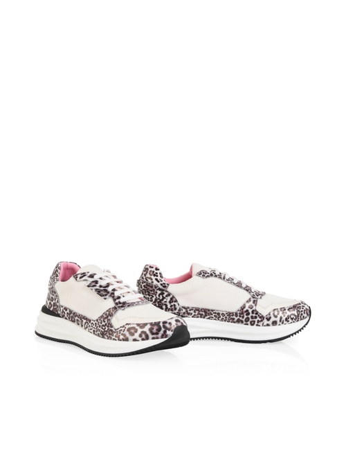 Marc Cain Women's Red Trainers In A Mix Of Materials, 8 (G6)