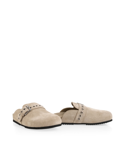 Marc Cain Women's White Leather Slip-Ons, 8 (G6)