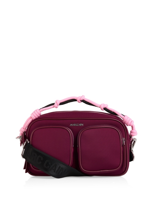 Marc Cain Women's Red Neoprene Shoulder Bag, 8 (N1)