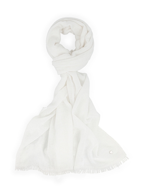 Marc Cain Women's White Classic Scarf, 8 (N1)