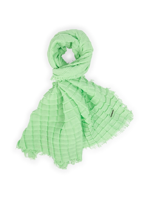 Marc Cain Women's Green Scarf With Waffle Texture, 8 (N1)