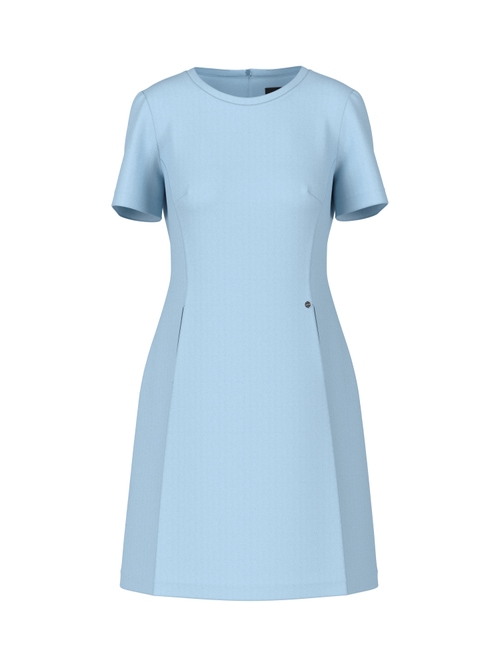 Marc Cain Women's Blue Dress In Viscose Stretch, 8 (N1)