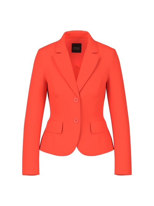 Marc Cain Women's Red Fitted Blazer, 12 (N3)
