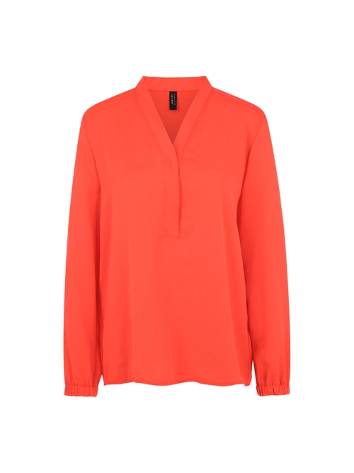 Marc Cain Women's Red Casual Wide Blouse, 14 (N4)