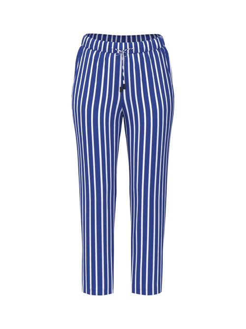 Marc Cain Women's Violet Rhodos Striped Pull-On Trousers, 16 (N5)