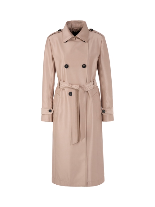Marc Cain Women's Brown Classic Trench Coat, 18 (N6)