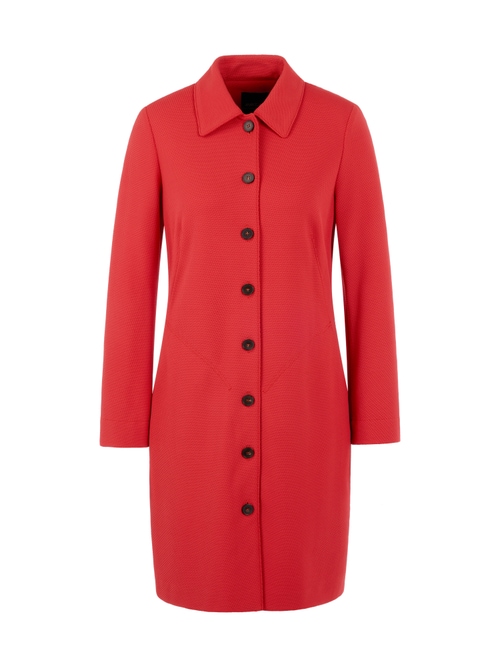 Marc Cain Women's Red Textu Stretch Dress, 20 (N7)