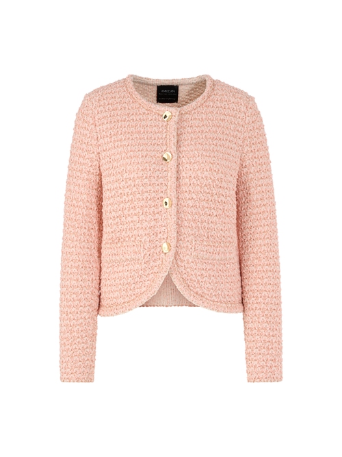 Marc Cain Women's Red ‘Knitted In Germany’ Tweed Cardigan, 8 (N1)