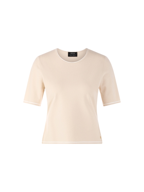 Marc Cain Women's White Rethink Together Fine Knit Jumper, 8 (N1)