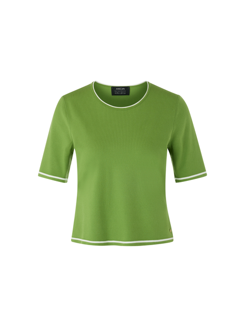 Marc Cain Women's Green Rethink Together Fine Knit Jumper, 8 (N1)
