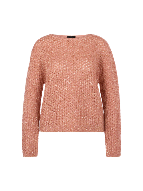 Marc Cain Women's Red ‘Rethink Together’ Knitted Jumper, 10 (N2)