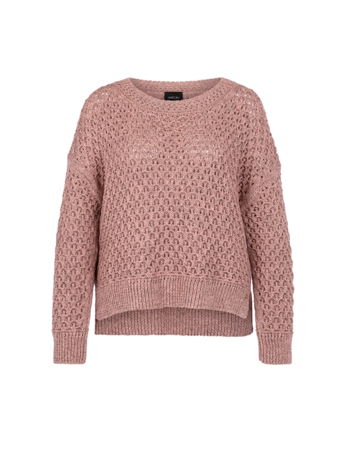 Marc Cain Women's Red Ajour Jumper Knitted In Germany, 8 (N1)