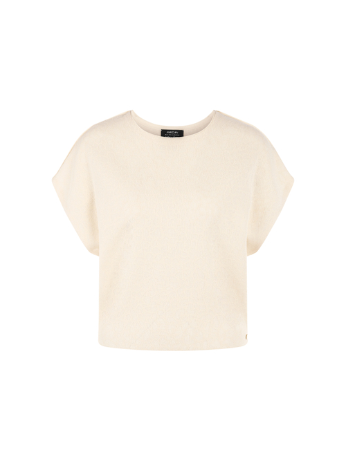 Marc Cain Women's White ‘Knitted In Germany’ Fine-Knit Sweater, 16 (N5)