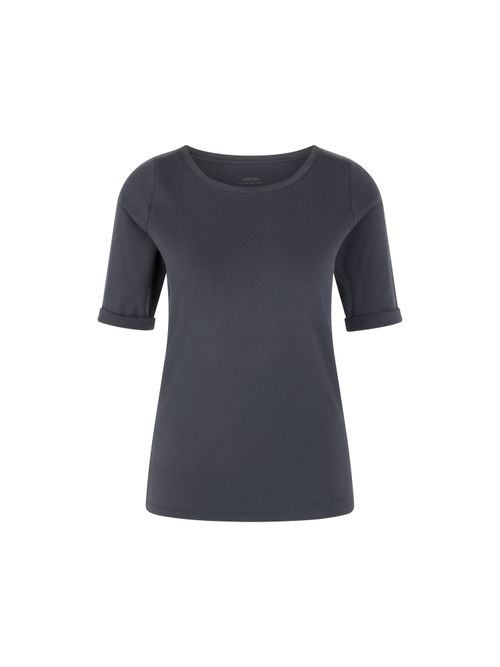 Marc Cain Women's Blue Stretch Cotton Shirt, 10 (N2)